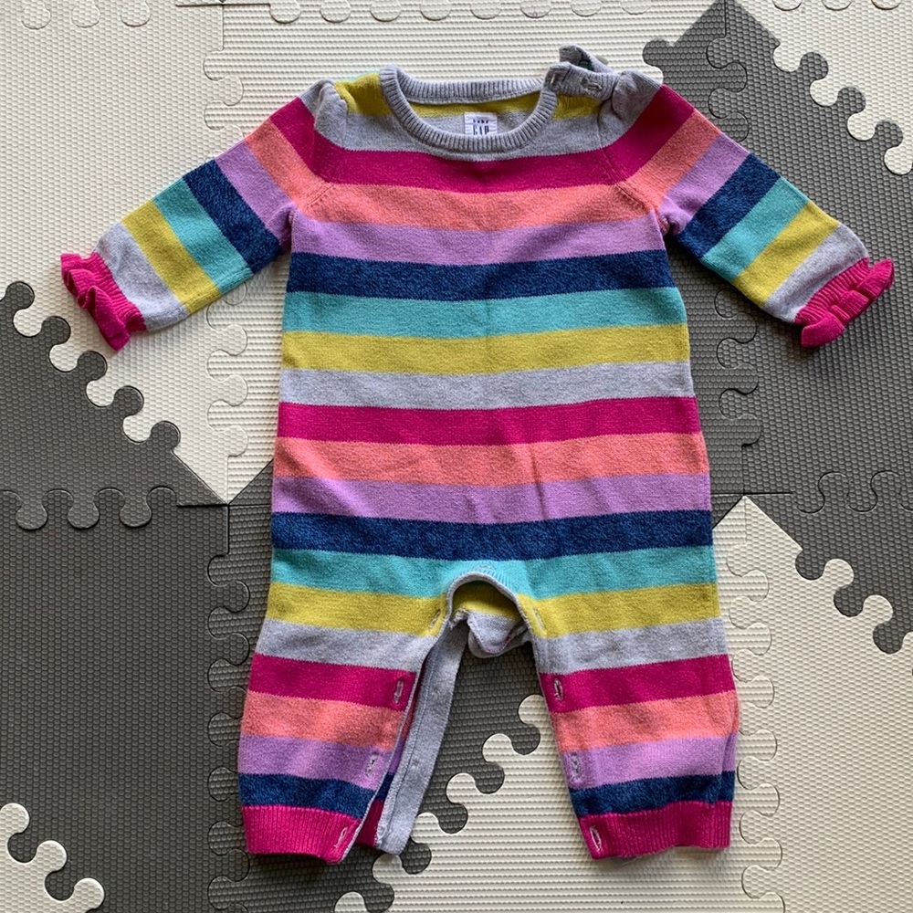 Baby Gap one piece sweater for baby girl- 6-12 months